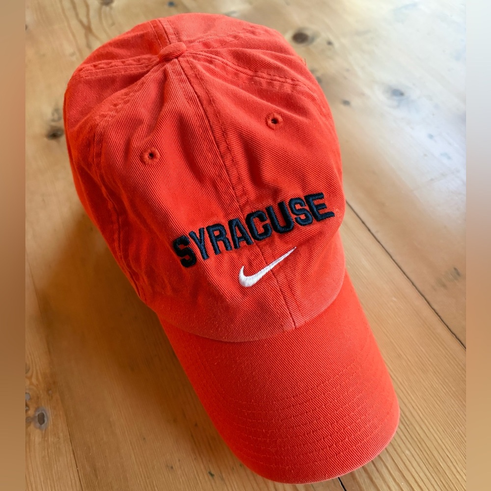 Syracuse Orange Nike Heritage86 Arch Performance Adjustable Baseball Hat orange